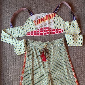 Cropped Top & Pants Set  - Farm Rio